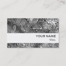 Affärskort med moln utskrift, vitt rand