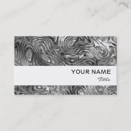 Affärskort med moln utskrift, vitt rand visitkort