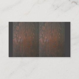 Affärskort med trästreck visitkort