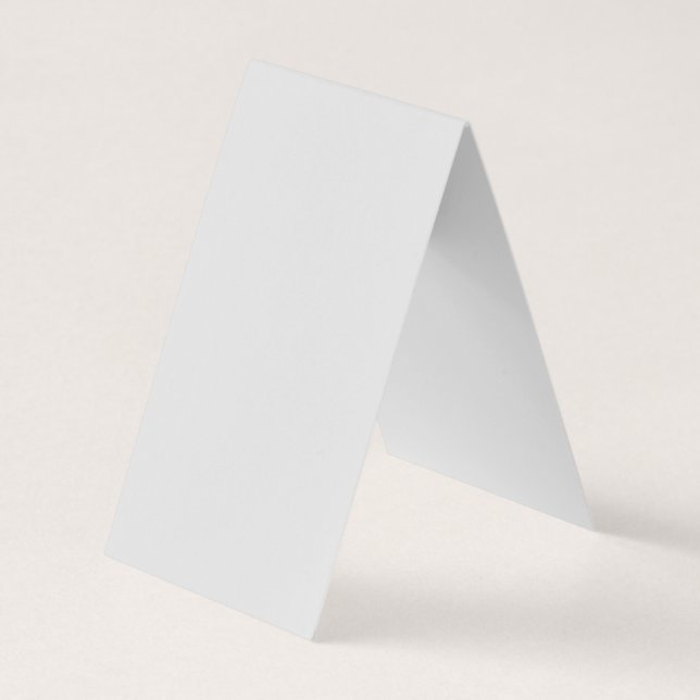 Affärskort med vikt | Bifold & Accordion Visitkort (Baksida)