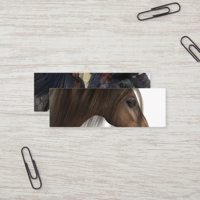 Affärskort Mini Visitkort (Fram/Back In Situ)