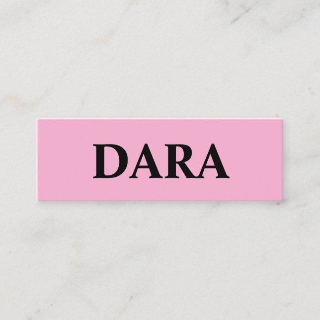 Affärskort Mini Visitkort (Framsida)