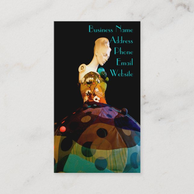 Affärskort Mode Visitkort (Framsida)