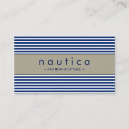 AFFÄRSKORT: nautisk stripe 25 Visitkort