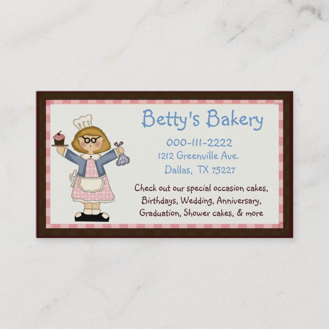 Affärskort och kupong för lagersaldo (Framsida)