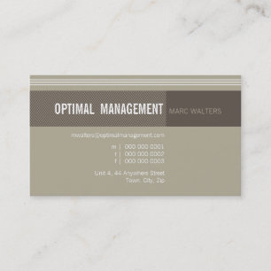 AFFÄRSKORT: optimal designer 4 Visitkort