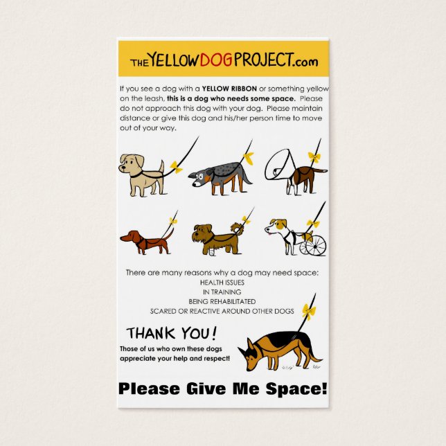 Affärskort "Poster" Visitkort (Framsidan)