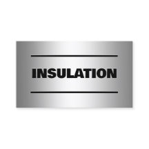 Affärskort QR för isoleringstjänster Anpassningsba