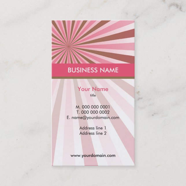 AFFÄRSKORT: Röntgen 6 Visitkort (Framsida)