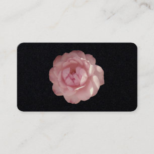 Affärskort ROSA ROS AFFÄRSVERKSAMHET STIL OCH KONS Visitkort