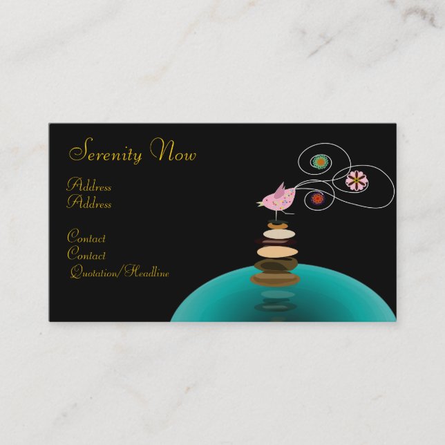 Affärskort, serverskap nu visitkort (Framsida)