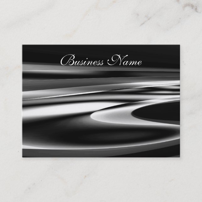 Affärskort Smälter Silver Visitkort (Framsida)