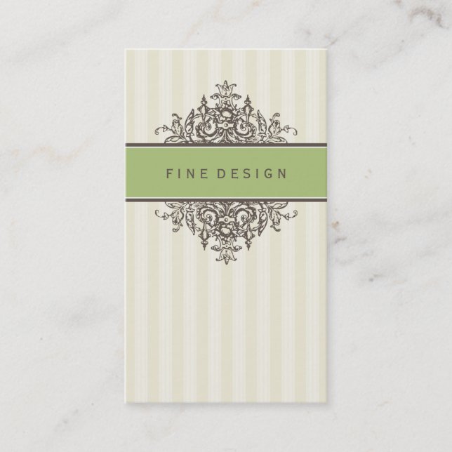 AFFÄRSKORT: vacker renaissance 16 Visitkort (Framsida)