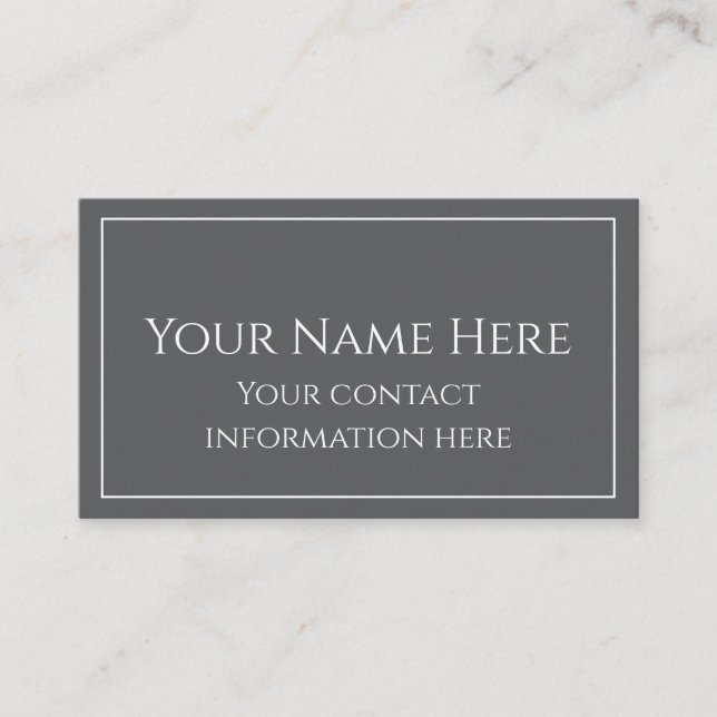 Affärskort Visitkort (Framsida)