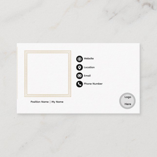 Affärskort Visitkort (Framsida)