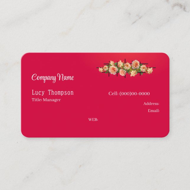 Affärskort Visitkort (Framsida)