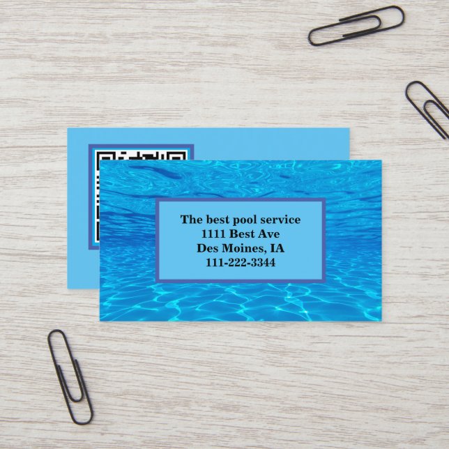 Affärskort Visitkort (Fram/Back In Situ)