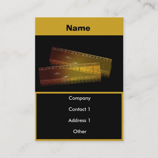 affärskort visitkort (Framsida)