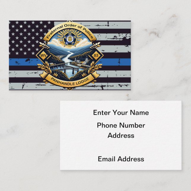 Affärskort Visitkort (Fram/baksida)