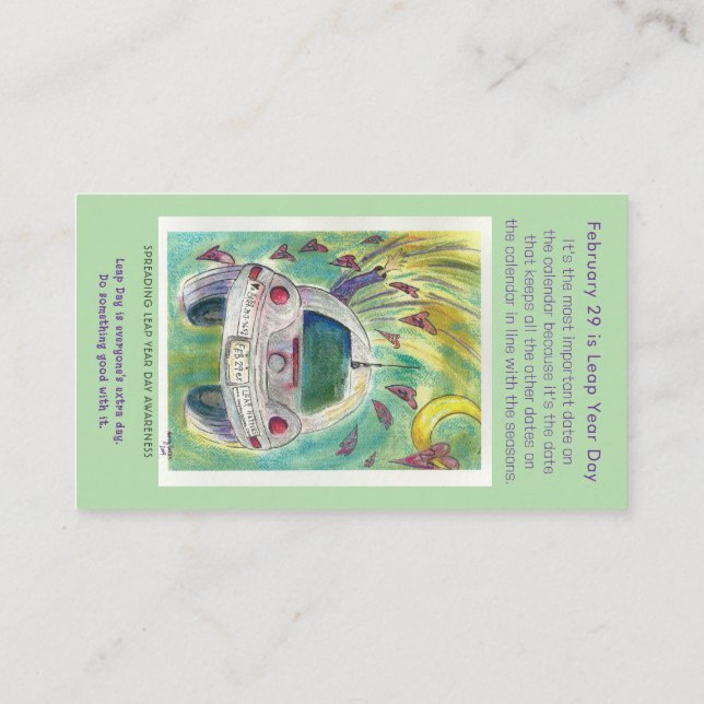 Affärskort Visitkort (Baksida)