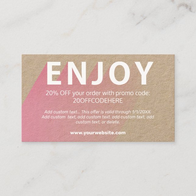 Affärskort Visitkort (Framsida)