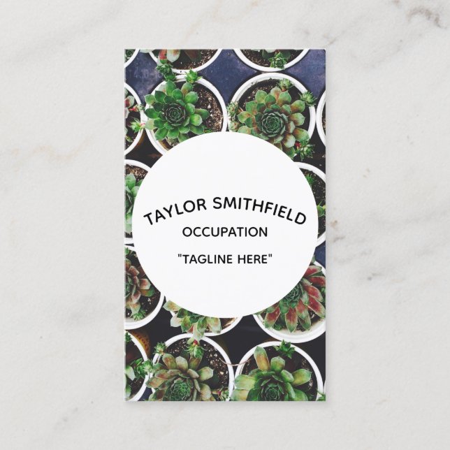 affärskort visitkort (Framsida)