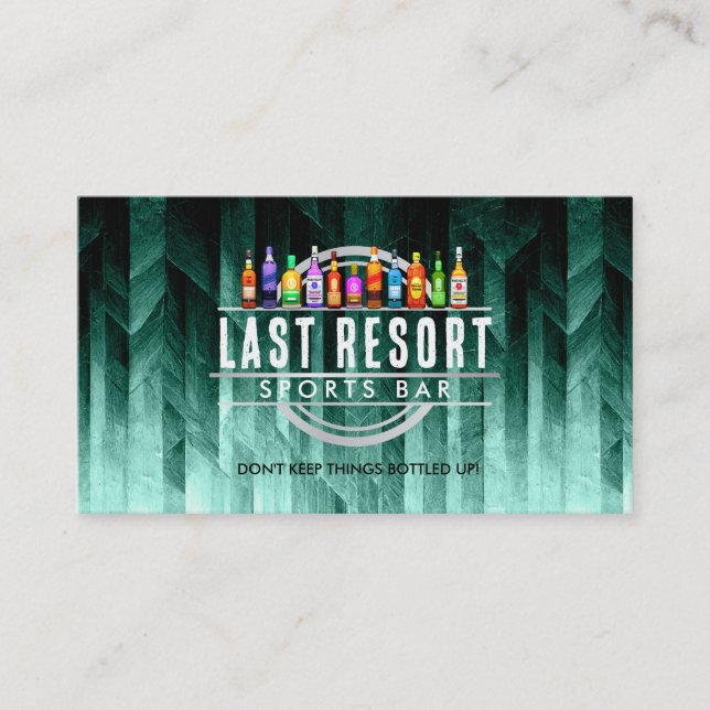 affärskorten anpassade Pub Visitkort (Framsida)