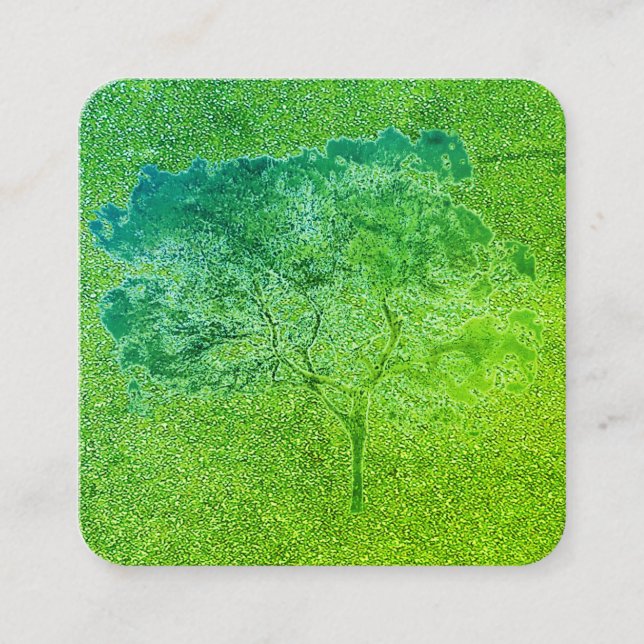 AFFÄRSKORTEN ART&DESIGN FYRKANTIGT VISITKORT (Framsida)