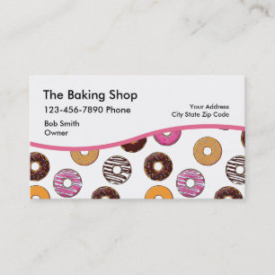Affärskorten Bakery Doughnut Visitkort