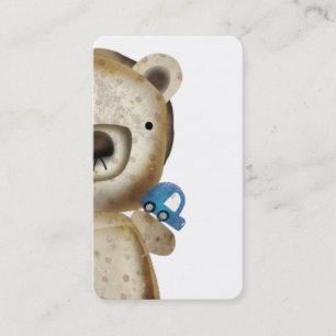 AFFÄRSKORTEN BEAR Mega Kawaii Visitkort