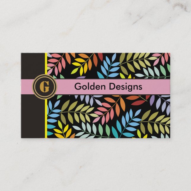 Affärskorten Black Forest Visitkort (Framsida)