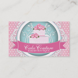 Affärskorten Classy och Modern Cake Designer Visitkort
