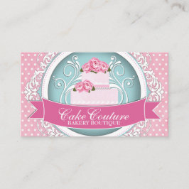 Affärskorten Classy och Modern Cake Designer Visitkort