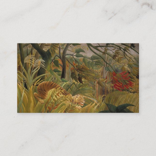 Affärskorten för anpassningsbarna av Rousseau Visitkort (Framsida)