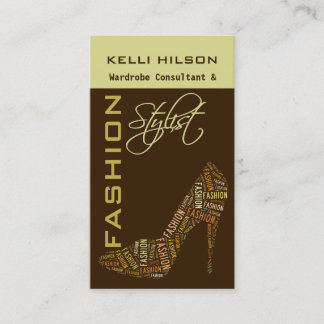 Affärskorten i Mode Stylist Visitkort