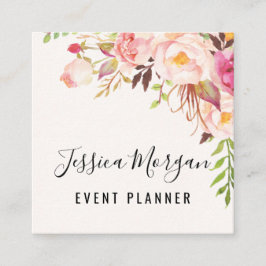 Affärskorten på Kantlinje Ro Fyrkantigt Visitkort