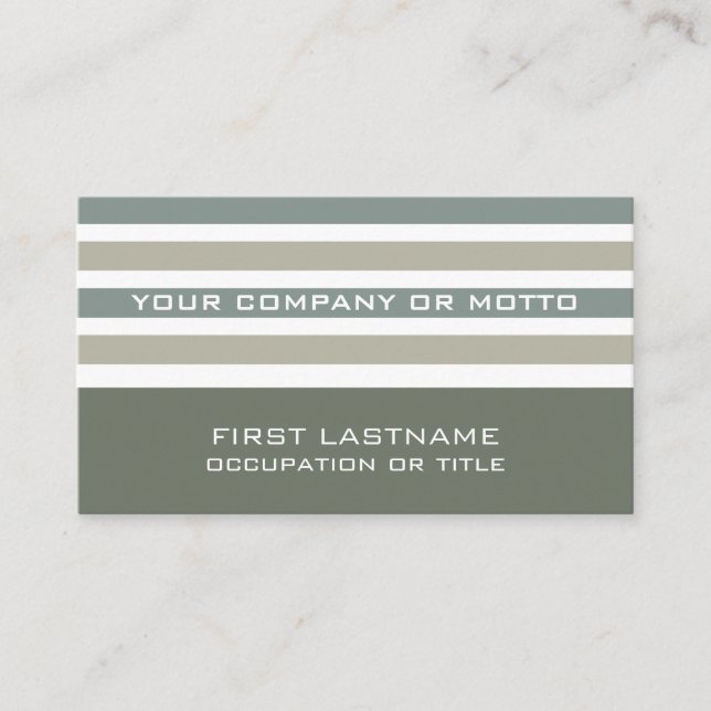 affärskorten rand Mönster anpassningsbar Visitkort (Framsida)