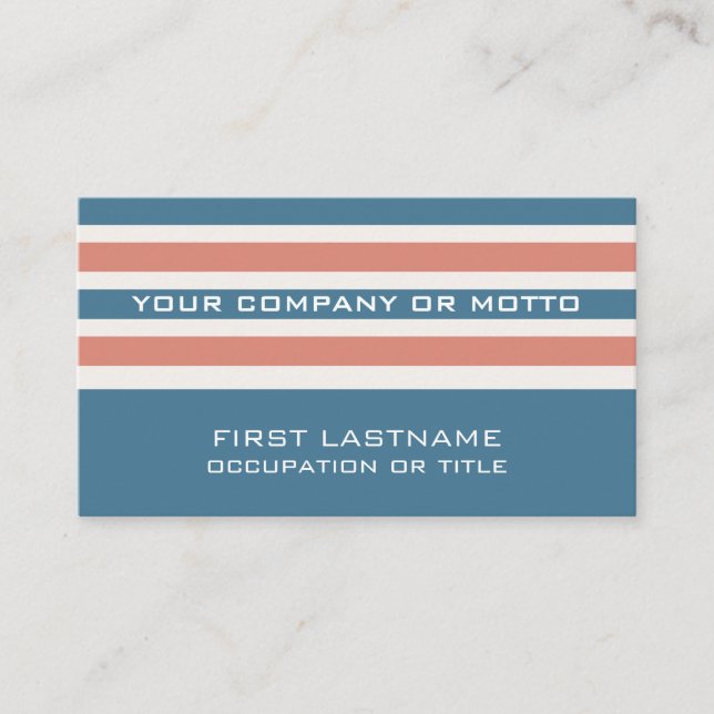 affärskorten rand Mönster anpassningsbar Visitkort (Framsida)