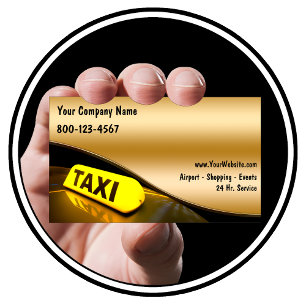 Affärskorten taxi Nya Visitkort