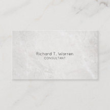 Affärskorten Vita och Guld Marble Professionell