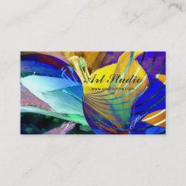 Affärskortet abstrakt Art Anpassningsbar Visitkort