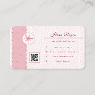 Affärskortet Aesthetic Rosegold Visitkort