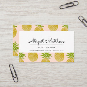 Affärskortet Ananas Visitkort