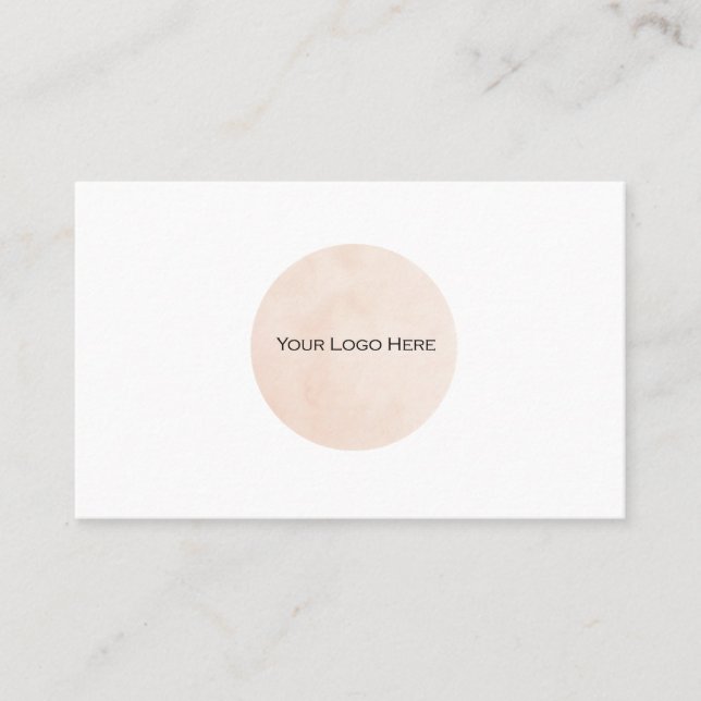 Affärskortet Anpassningsbar för Logotyp Visitkort (Framsida)