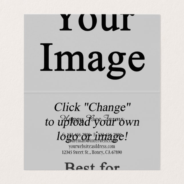 Affärskortet anpassningsbar Image Mapp Visitkort (Insida ovikt)