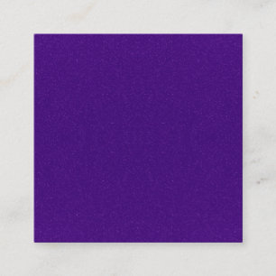 Affärskortet anpassningsbar Lila Glitter Square Fyrkantigt Visitkort