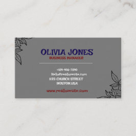 Affärskortet anpassningsbar | Professionell och Sn Visitkort