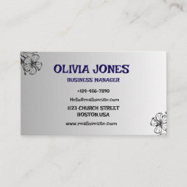 Affärskortet anpassningsbar | Professionell och Sn Visitkort