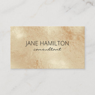 Affärskortet Antique Gold Foil Visitkort