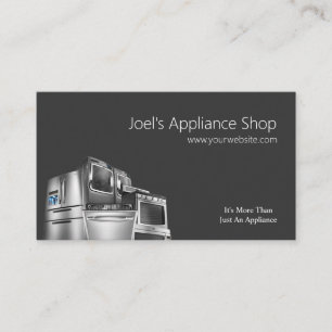 Affärskortet Appliance Shop, Installation, Repara Visitkort